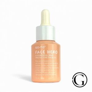 GO-TO Face Hero Powerful and Protective Face Oil 1 oz/30 ml Full Size NWOB